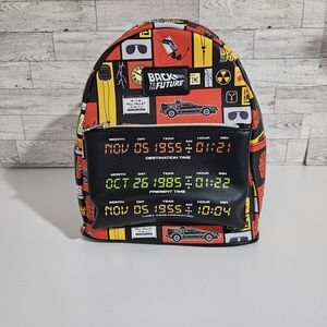 Funko Back to the Future Kids Backpack - Red and Black